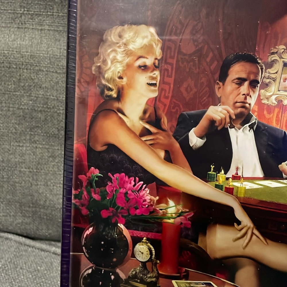 Legends of the Silver Screen Puzzle “4 of a Kind” Marilyn Monroe, Elvis Dean - Picture 3 of 11